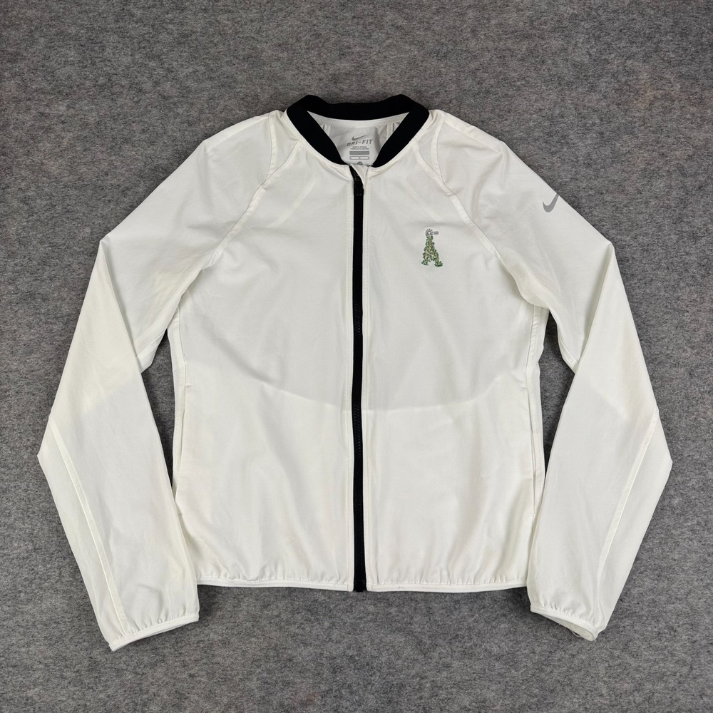 Nike Woven Court Full Zip Jacket Southward Ho Country Club Womens Medium M